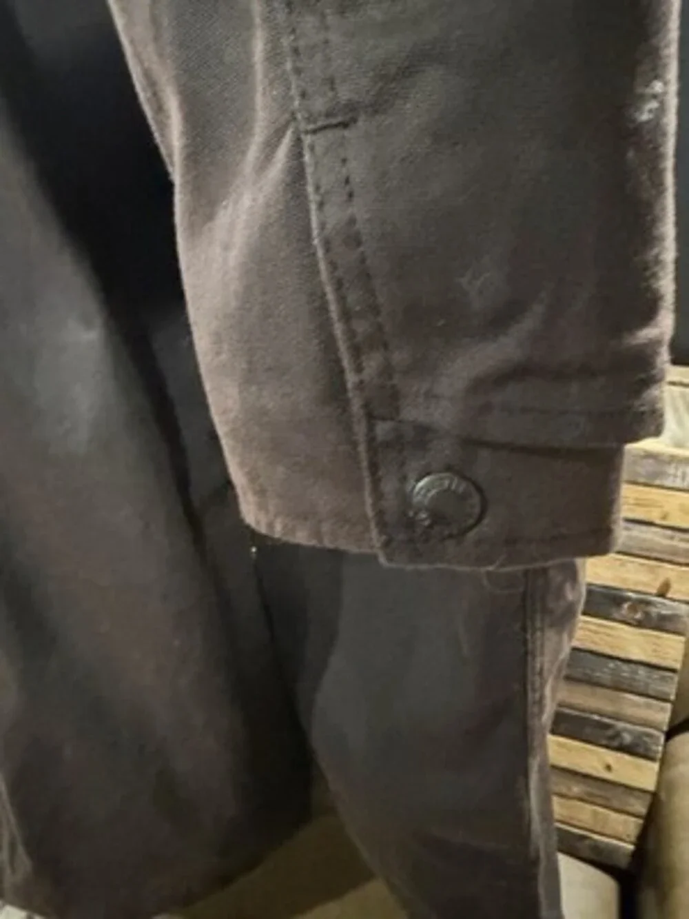 Filson brown hooded